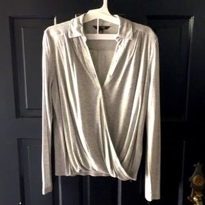 Light gray blouse